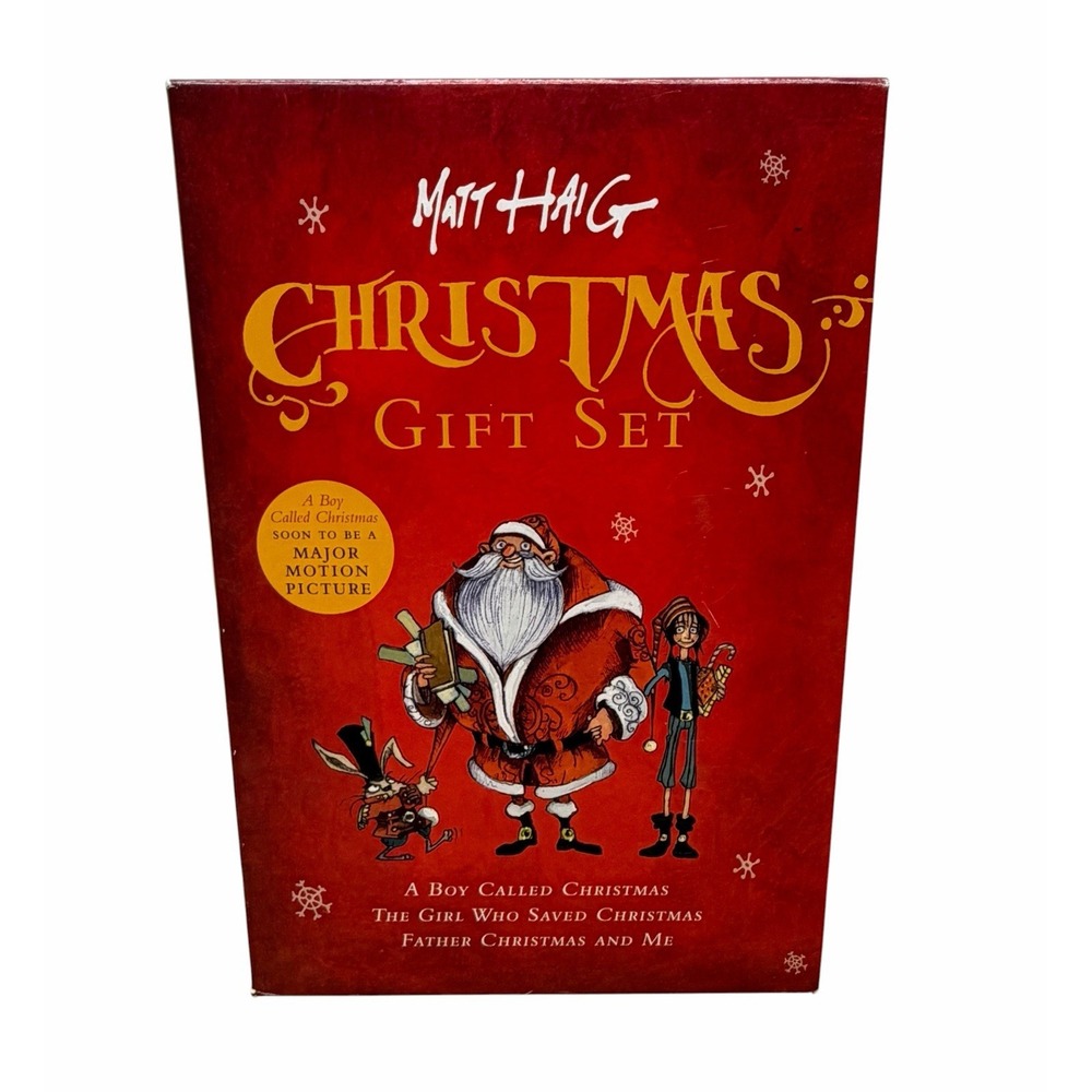 Christmas Gift Set Books Father Christmas Girl Who Saved Christmas Boy Christmas